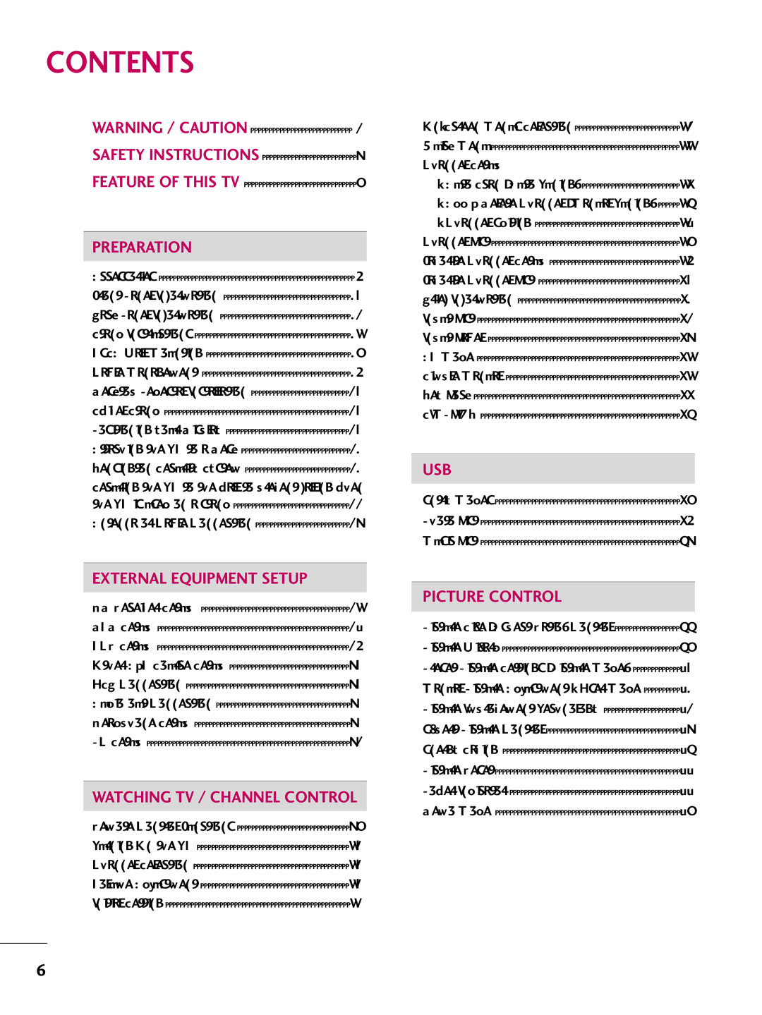 LG Electronics sac34134202 (1004-rev02) owner manual Contents 