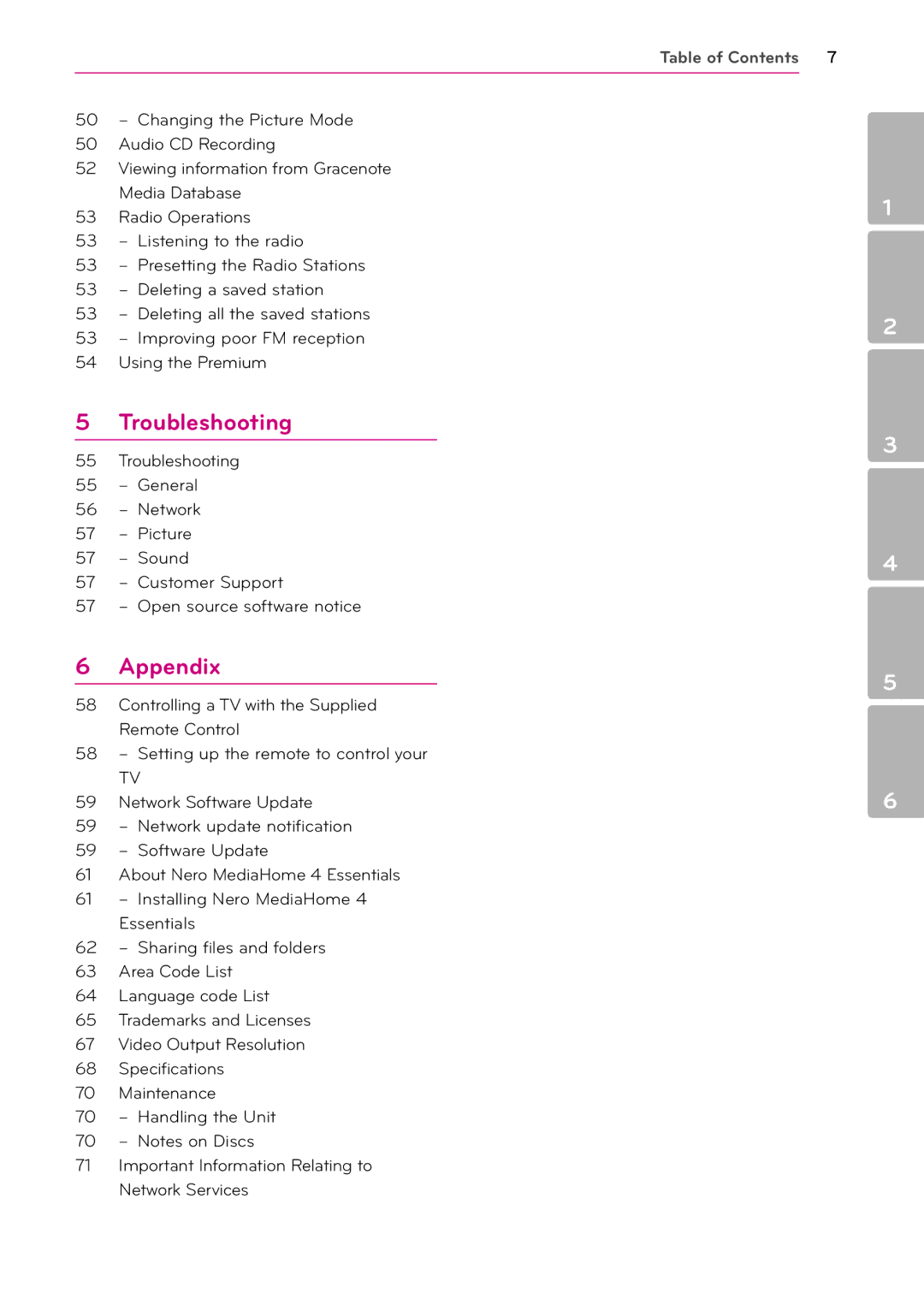 LG Electronics SH96TA-W, SH96TA-S, SH96SB-C, HB906TA owner manual Troubleshooting 