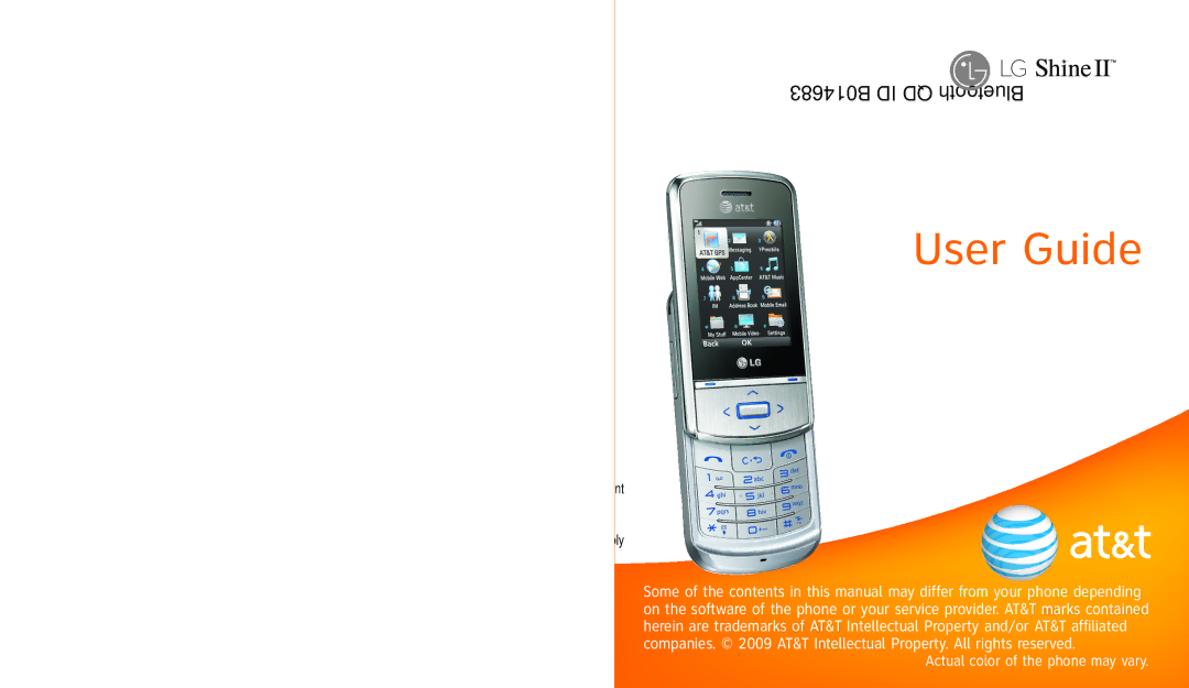 LG Electronics Shine II manual 