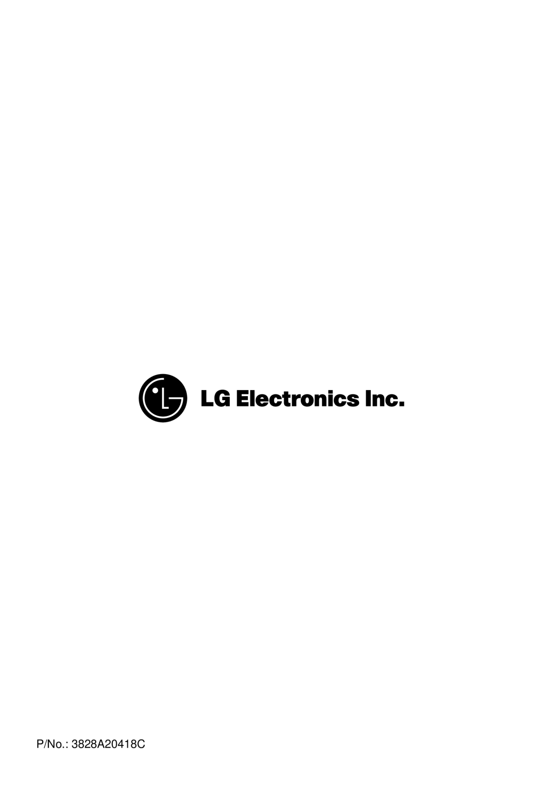 LG Electronics SU/SZ CHASSIS owner manual No A20418C 