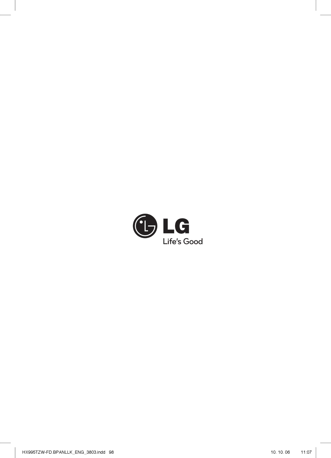 LG Electronics SX95TZW-D, SX95TZW-W96, SX95TZW-S, SX95TZW-C, MFL66303803 owner manual HX995TZW-FD.BPANLLKENG3803.indd 