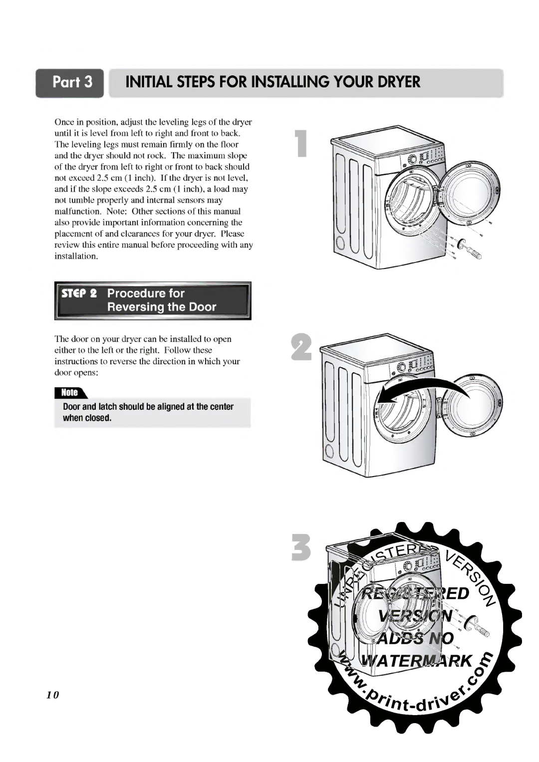 LG Electronics TD-V12246G, TD-V12240G, TD-V12246E, TD-V12240E manual 