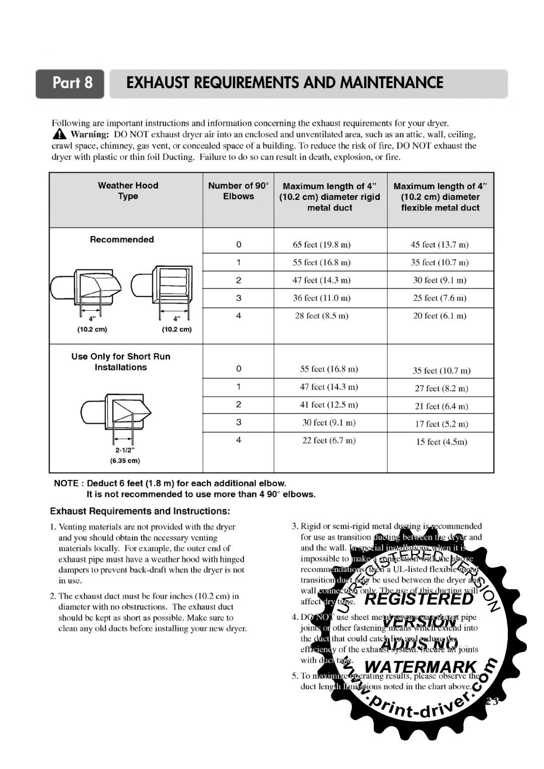 LG Electronics TD-V12240E, TD-V12240G, TD-V12246E, TD-V12246G manual 