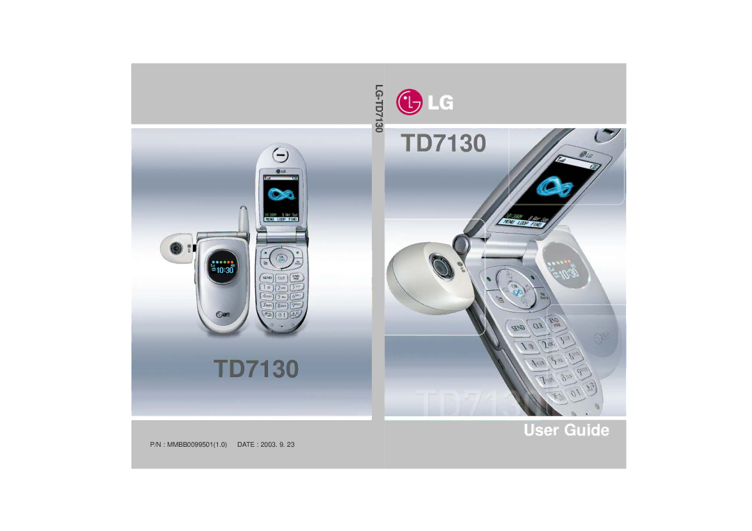 LG Electronics TD7130 manual 