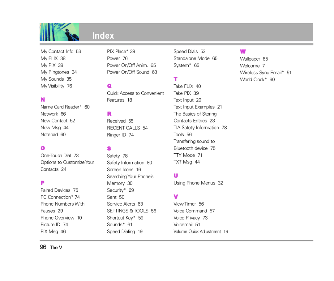 LG Electronics The V manual Recent Calls 