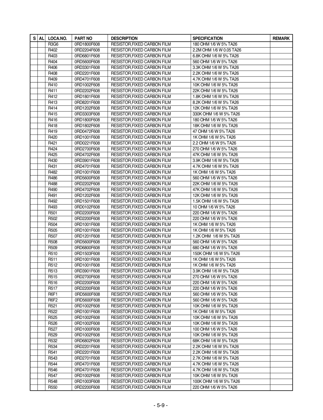 LG Electronics TL-AT130M service manual R3G6 0RD1800F608 