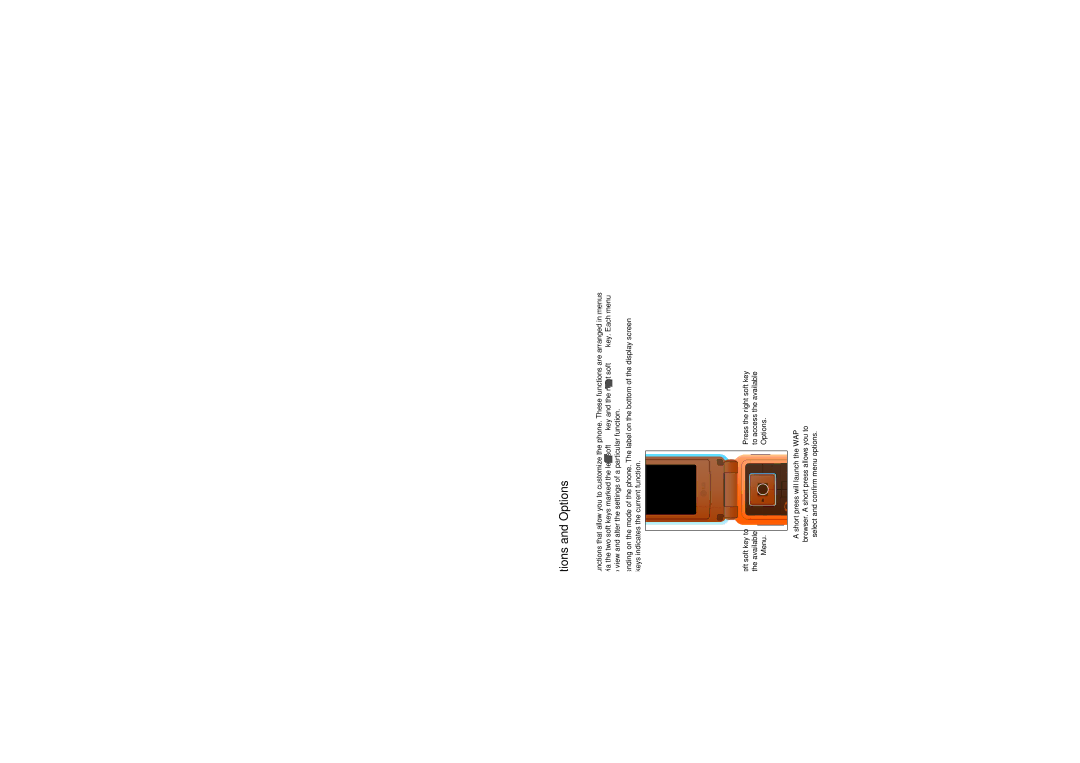 LG Electronics Trax manual Selecting Functions and Options 