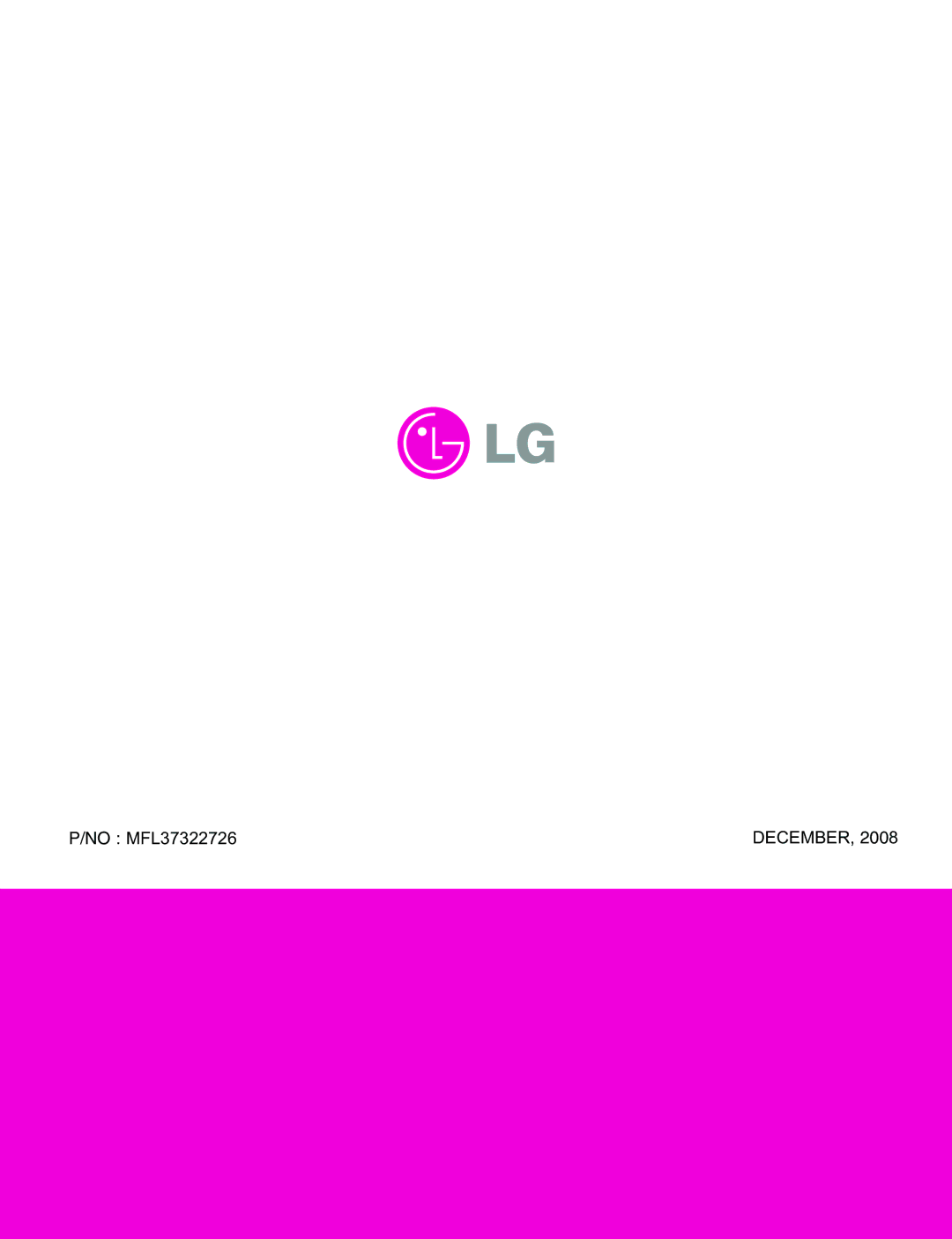 LG Electronics TS-C122YDA0 manual December 