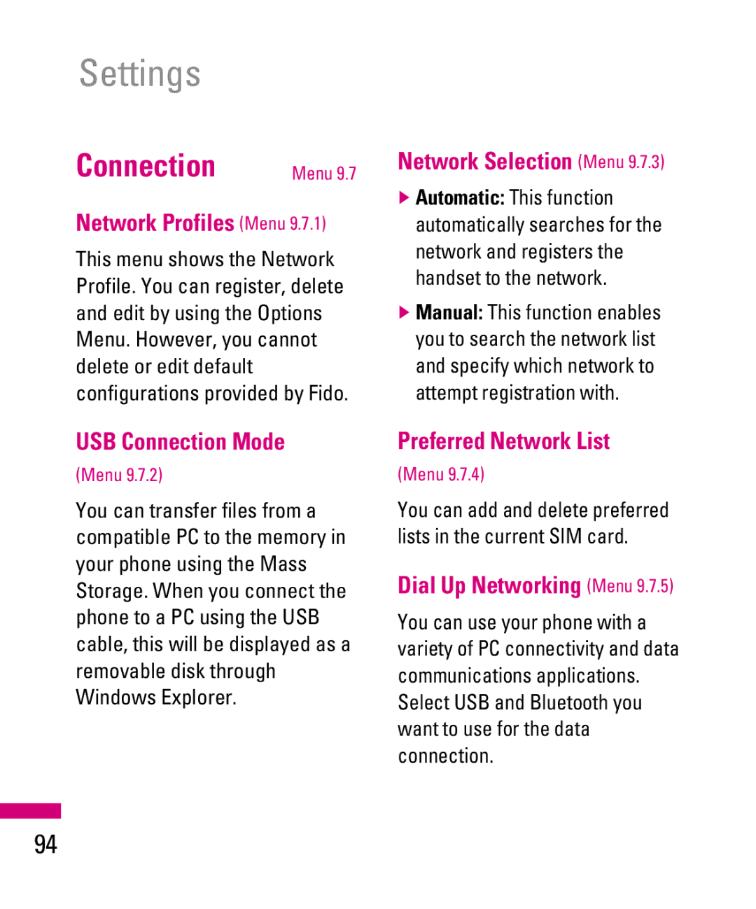 LG Electronics TU500F manual Connection 