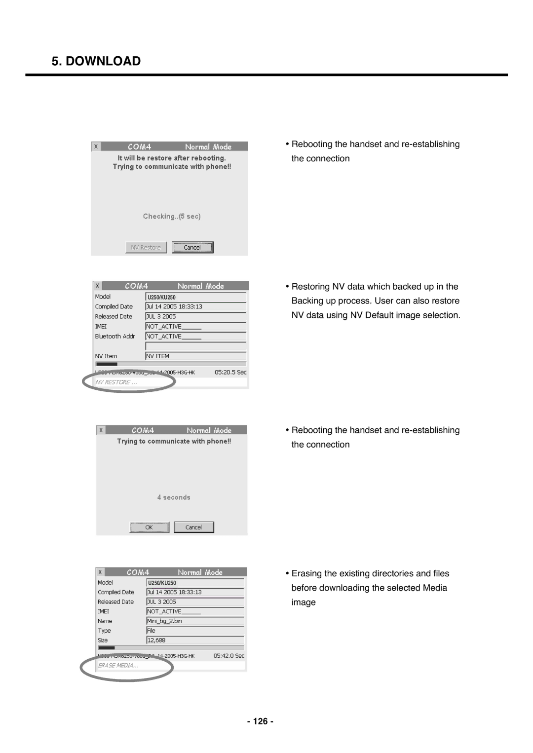 LG Electronics U250 service manual 126 