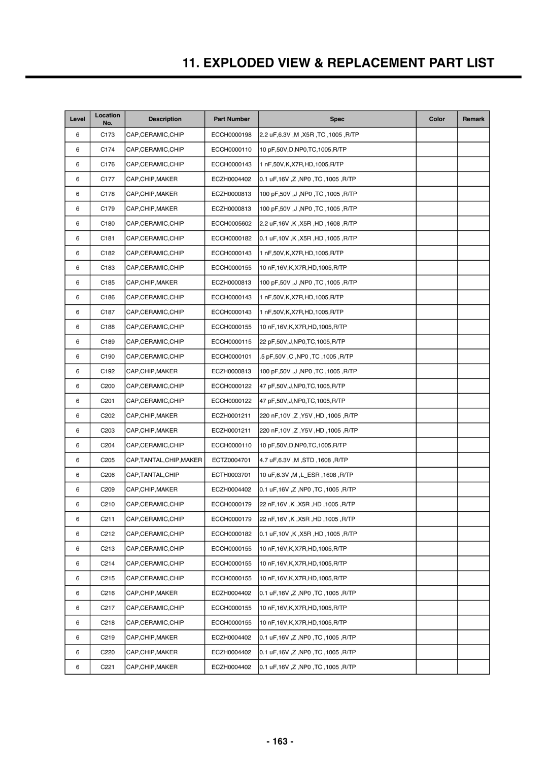 LG Electronics U250 service manual 163 