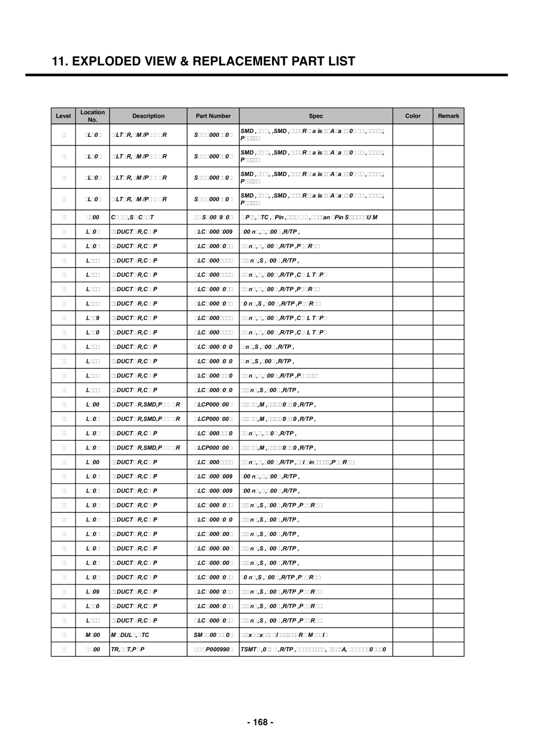 LG Electronics U250 service manual 168 