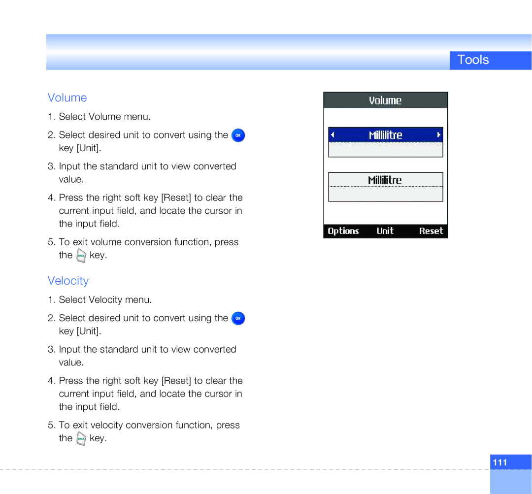 LG Electronics U8360 manual Volume 