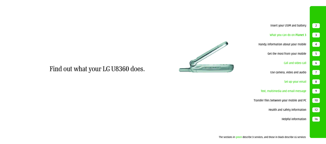 LG Electronics U8360 manual Insert your Usim and battery, Use camera, video and audio 