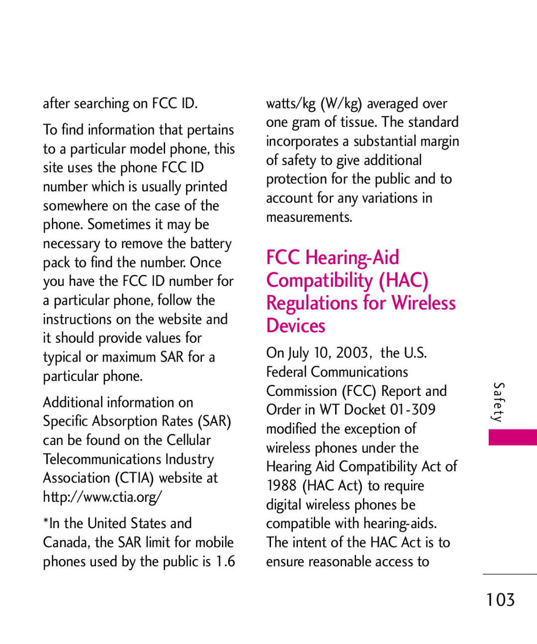 LG Electronics UX310H manual After searching on FCC ID 