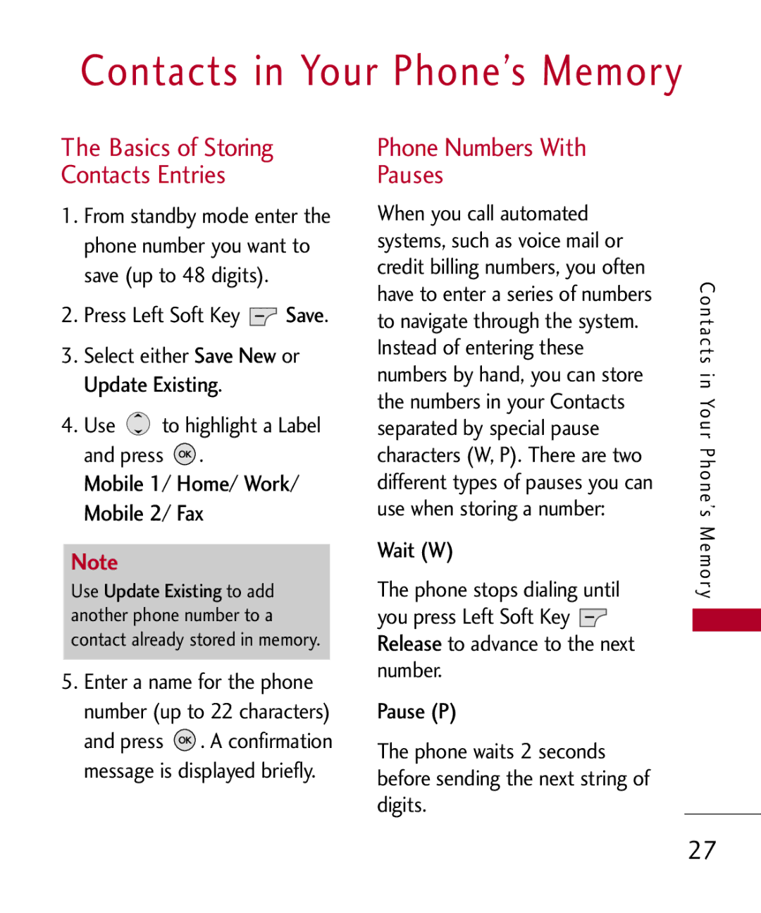 LG Electronics MMBB0309701, UX585 manual Mobile Home / Work Fax, Phone number you want to, To advance to the next 