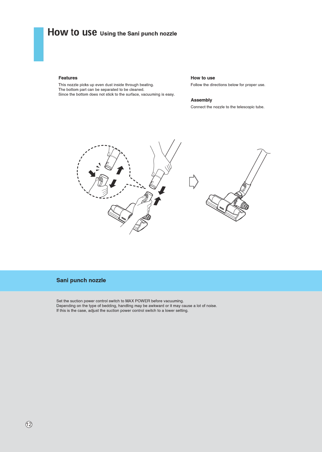 LG Electronics V-CD281NTY manual 