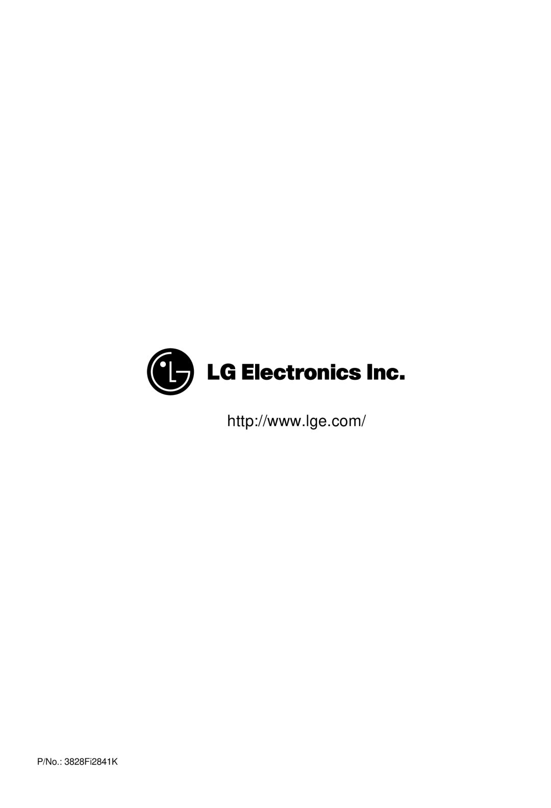 LG Electronics V-CP243NDG/RTS, V-CP243RDN/RTN, V-CP243NDN/NTN manual No Fi2841K 