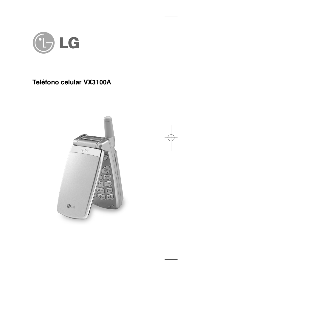LG Electronics manual Teléfono celular VX3100A 