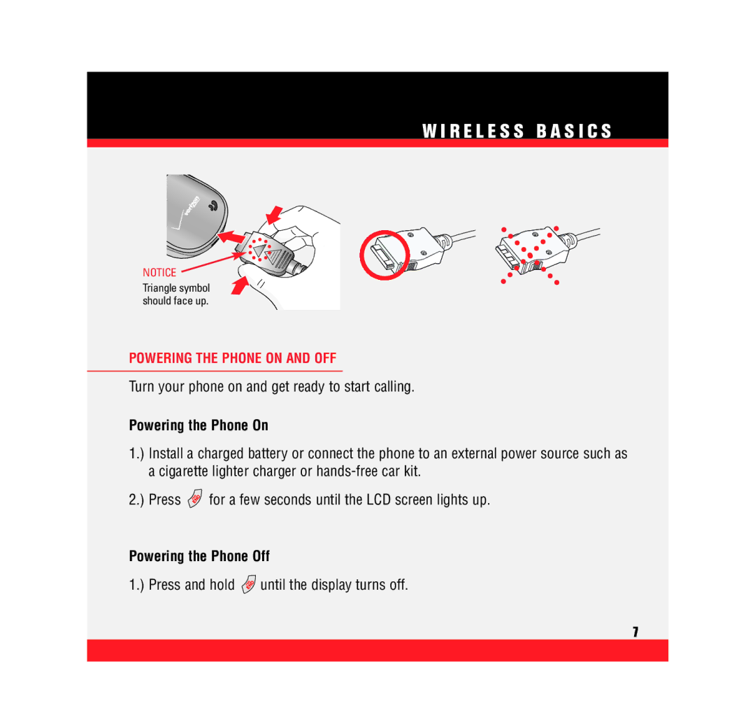 LG Electronics VX3450 manual Powering the Phone on and OFF, Powering the Phone On, Powering the Phone Off 