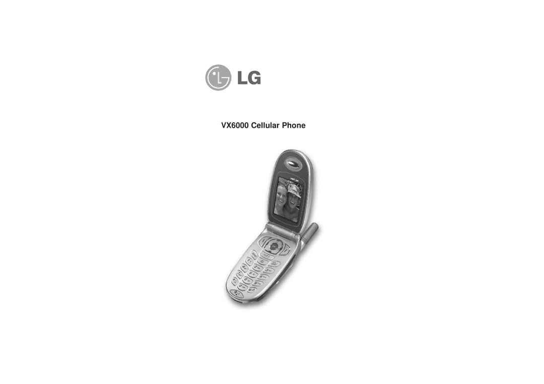 LG Electronics manual VX6000 Cellular Phone 