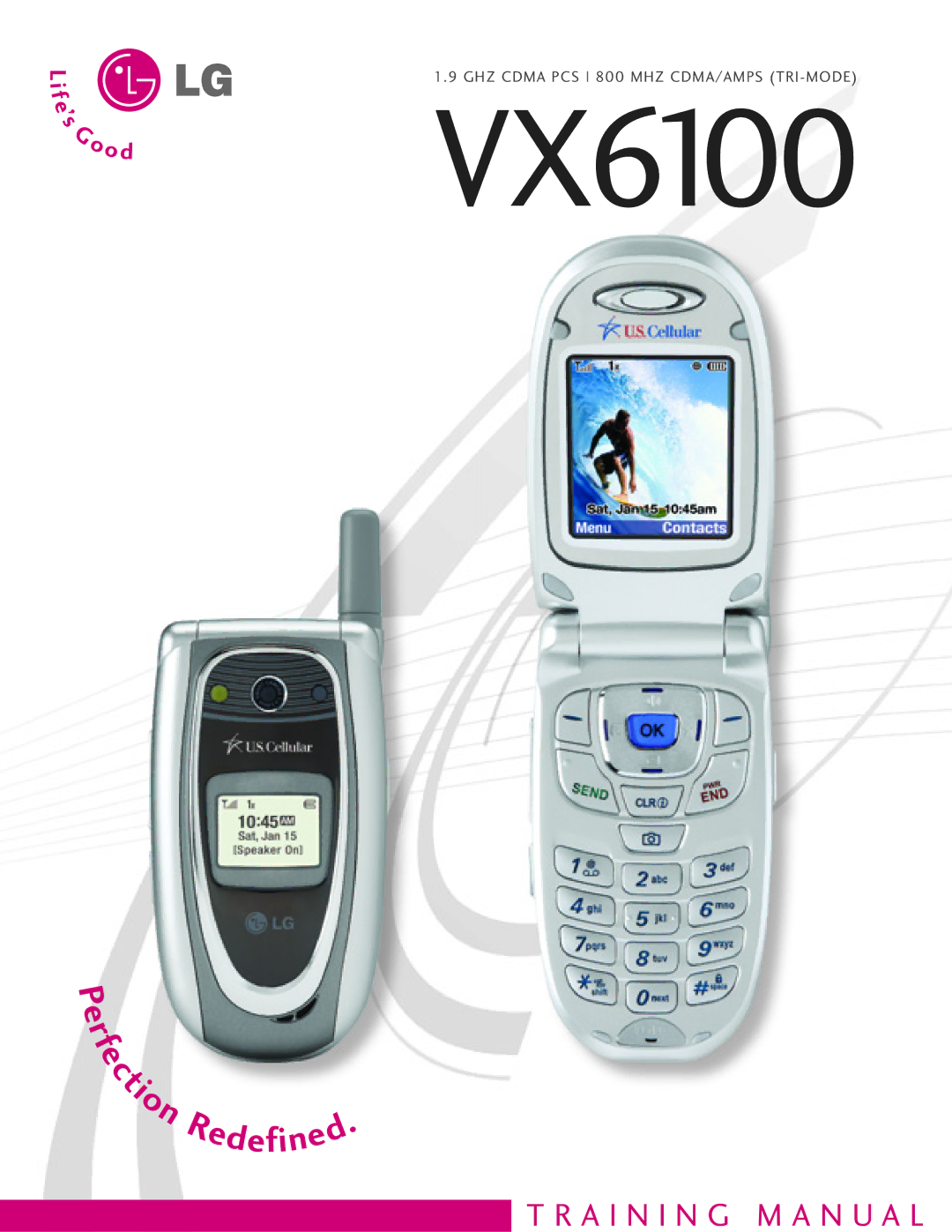 LG Electronics VX6100 manual 