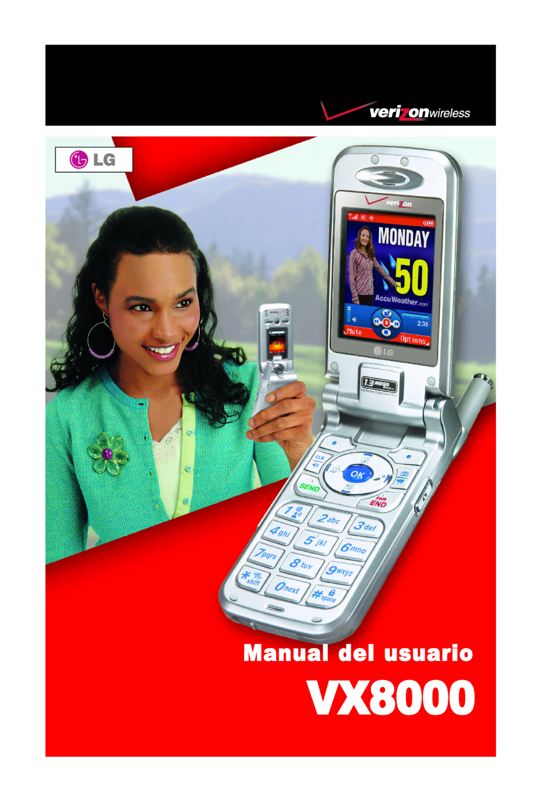 LG Electronics VX8000 manual Manual del usuario 