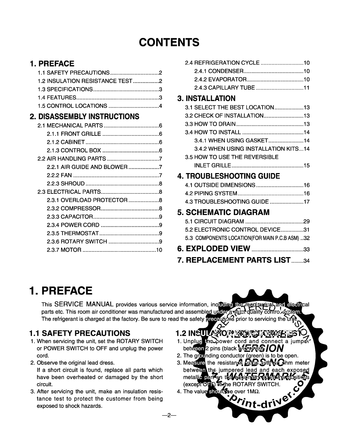 LG Electronics W081CA SG2 manual 