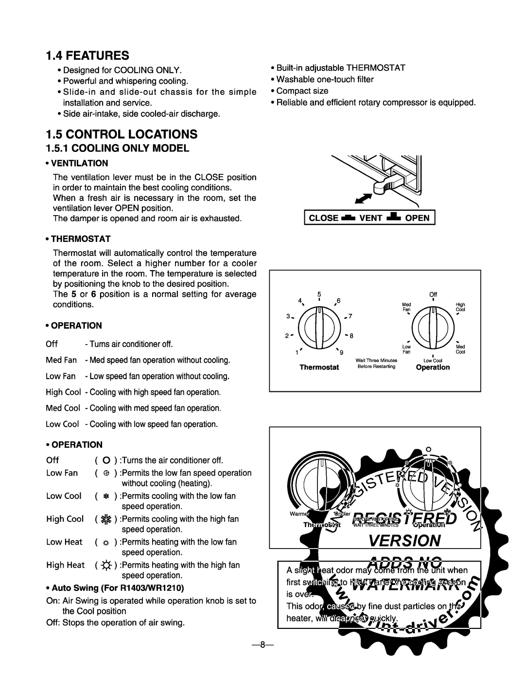 LG Electronics W081CA SG2 manual 