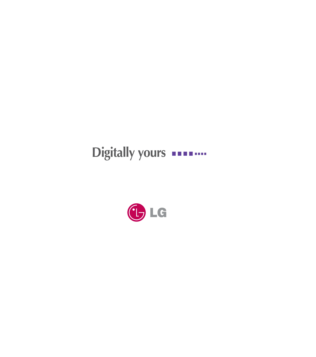 LG Electronics W1943T manual Digitally yours 