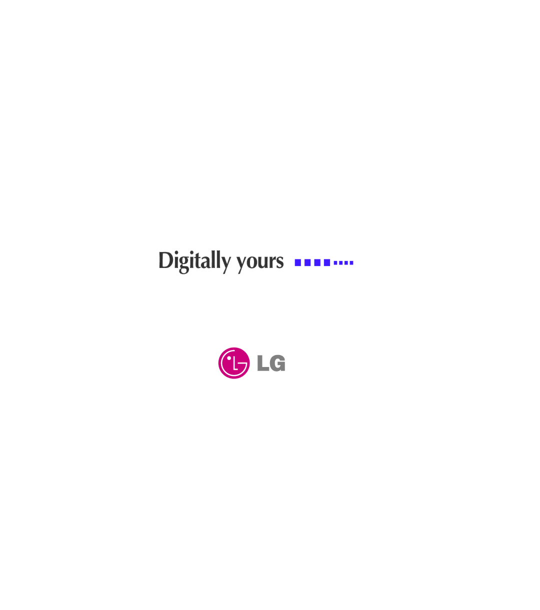 LG Electronics W1954S manual Digitally yours 