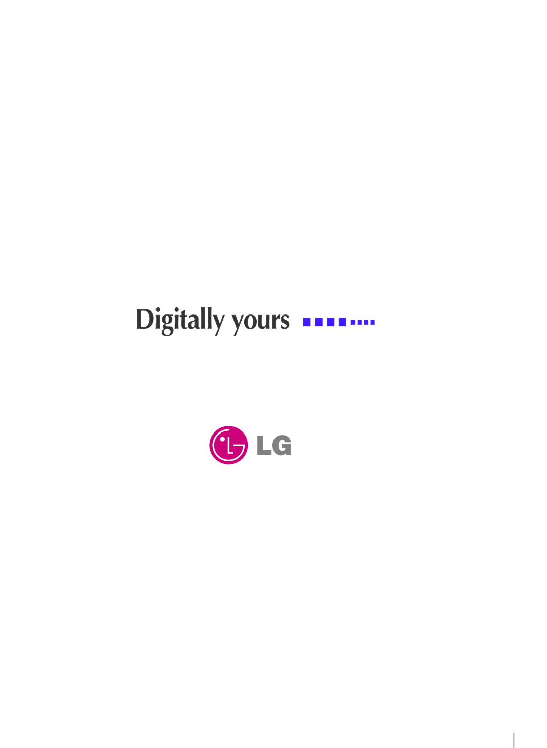 LG Electronics W2242T manual Digitally yours 