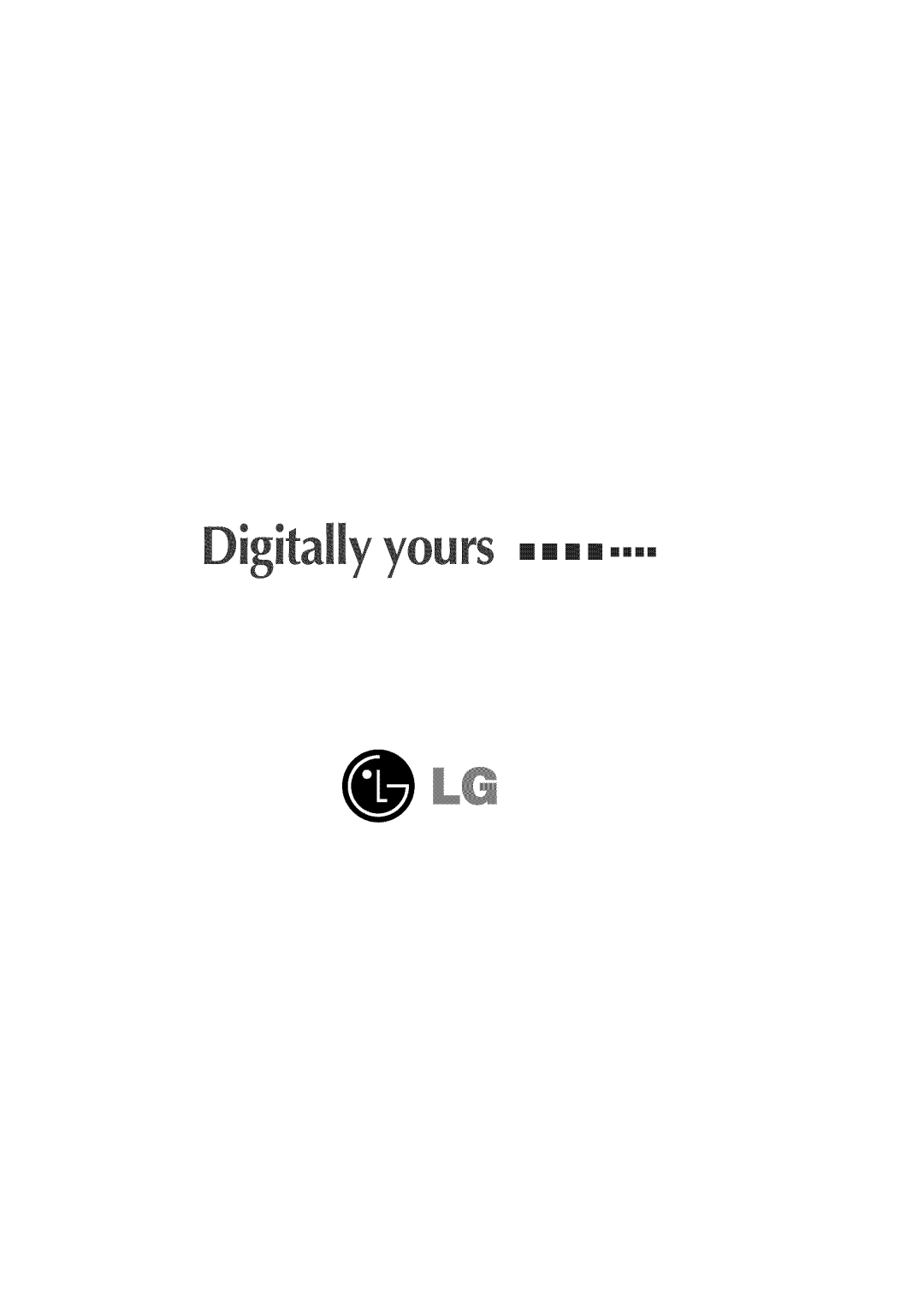 LG Electronics W2253TQ, W2053TQ manual Yours 