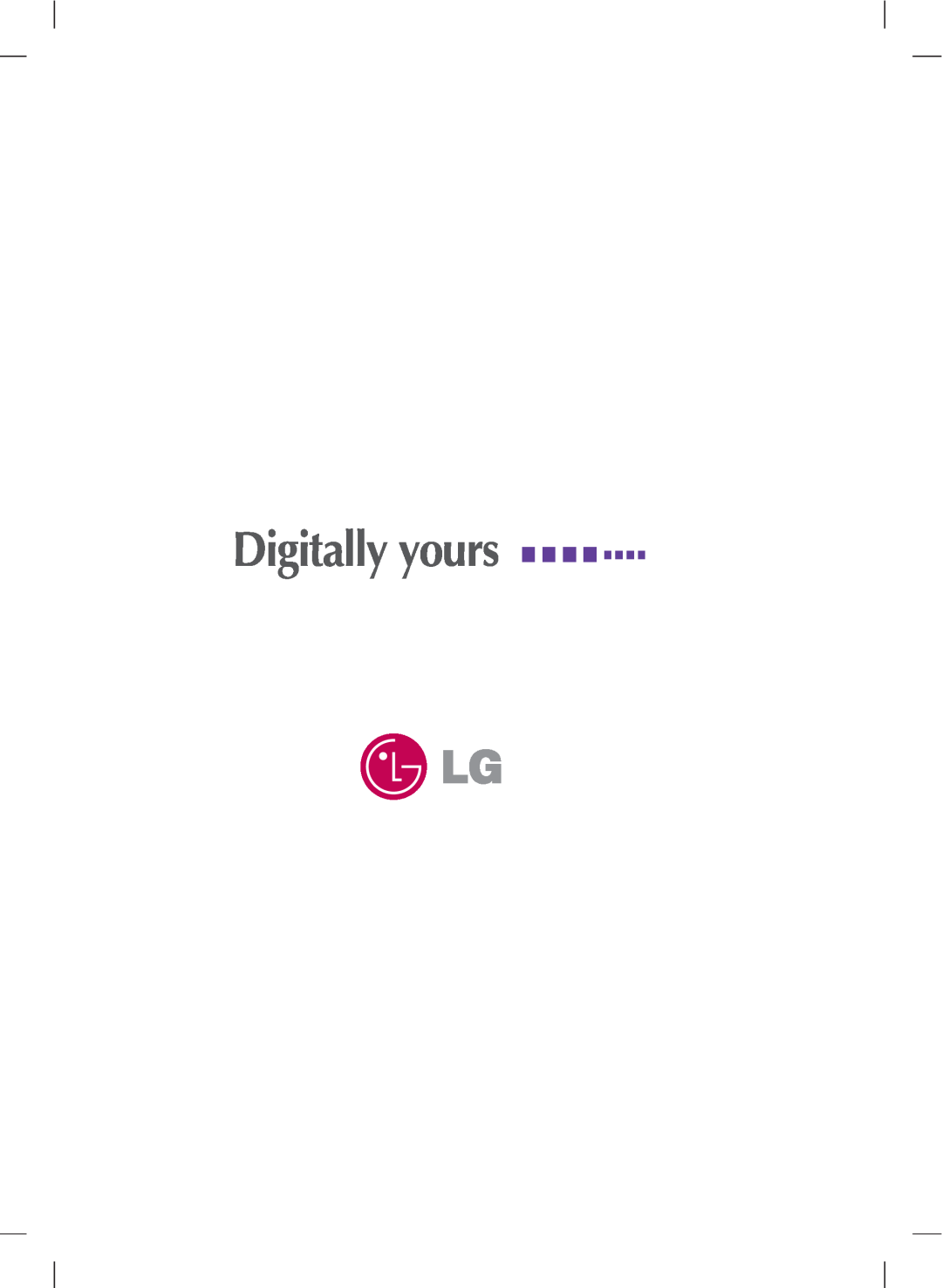 LG Electronics W2452V manual Digitally yours 