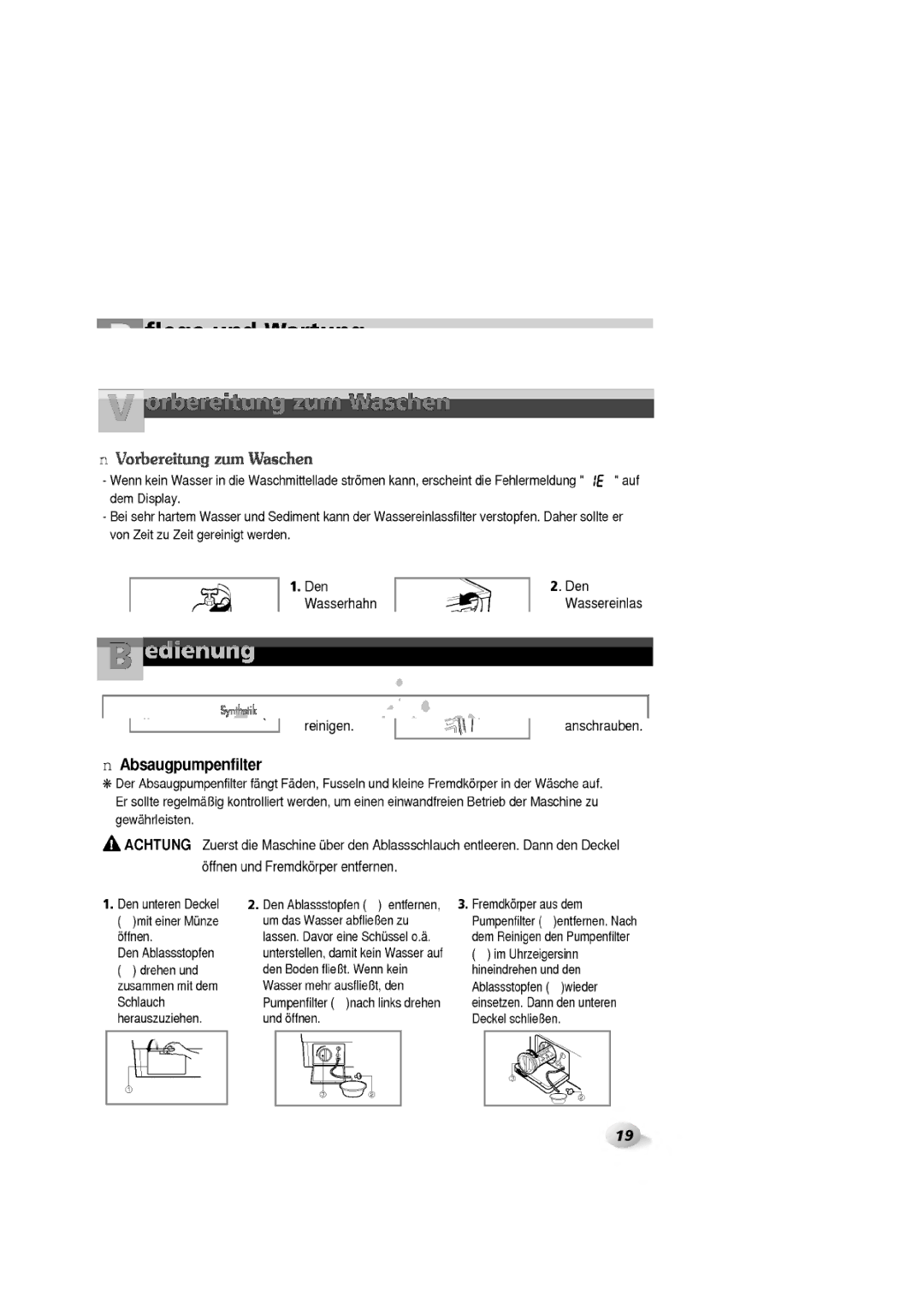 LG Electronics 1265F(H)D, WD-1060F(H)D, 1465(H)D, 1065F(H)D manual 