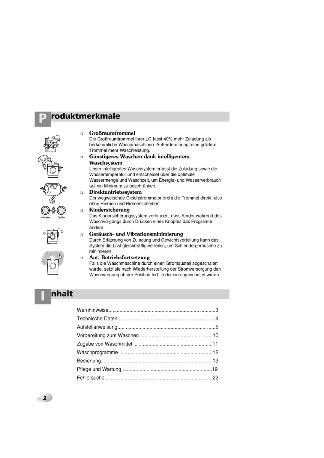 LG Electronics 1065F(H)D, WD-1060F(H)D, 1465(H)D, 1265F(H)D manual 