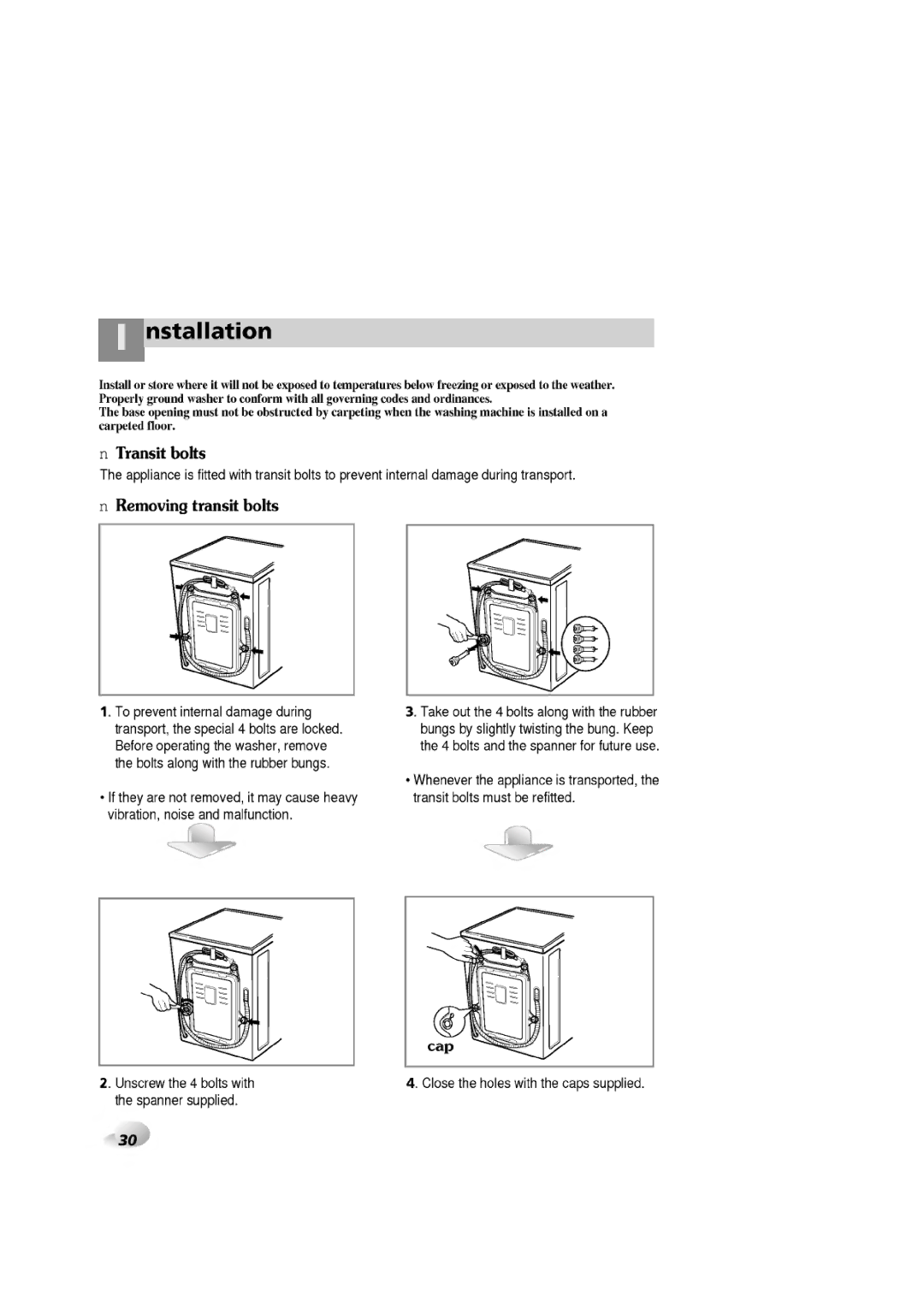 LG Electronics 1065F(H)D, WD-1060F(H)D, 1465(H)D, 1265F(H)D manual 