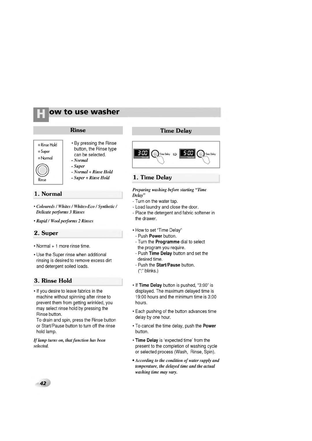 LG Electronics 1065F(H)D, WD-1060F(H)D, 1465(H)D, 1265F(H)D manual 