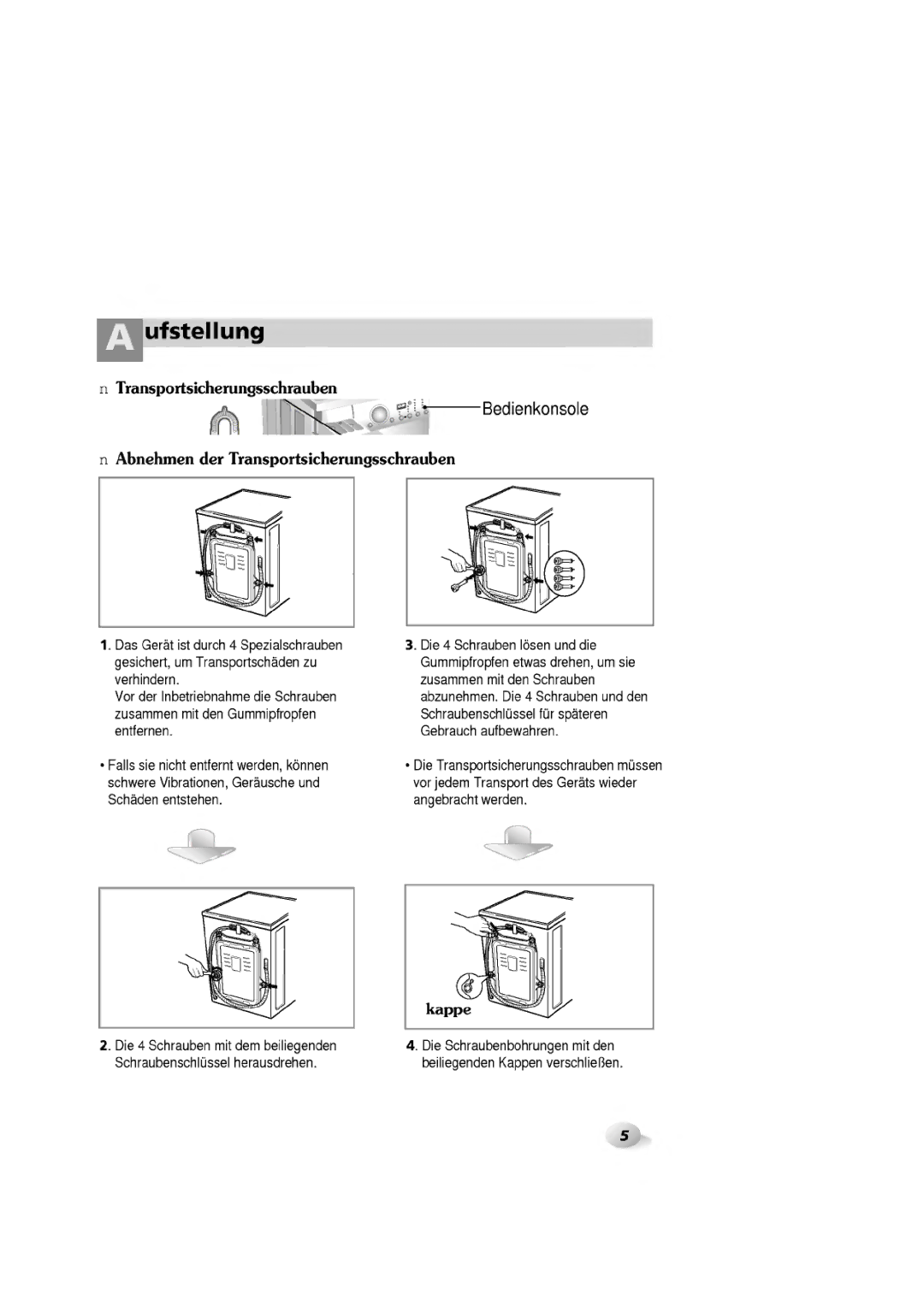 LG Electronics 1465(H)D, WD-1060F(H)D, 1065F(H)D, 1265F(H)D manual 