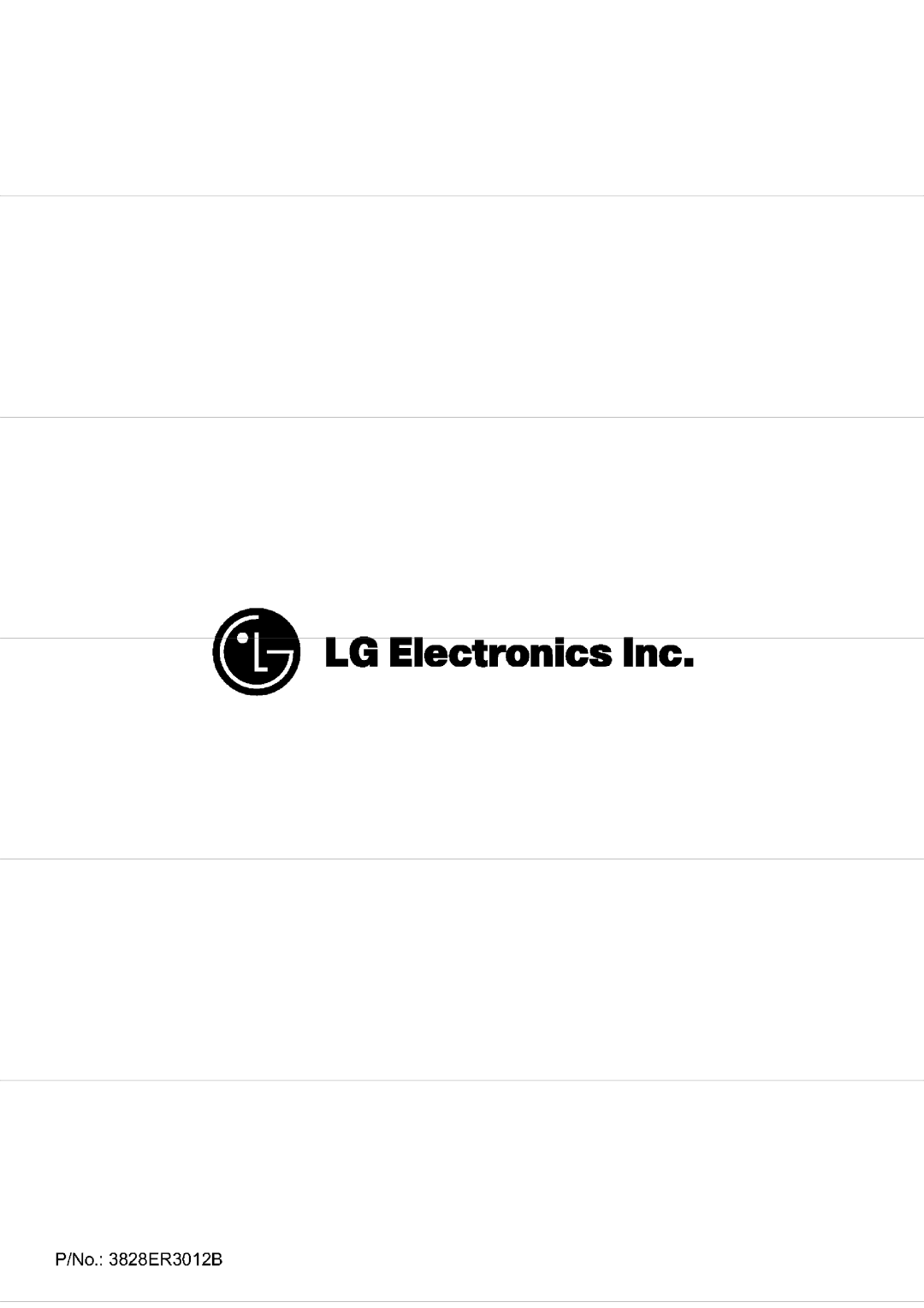 LG Electronics WD-65130F, WD-10130(5)F manual 