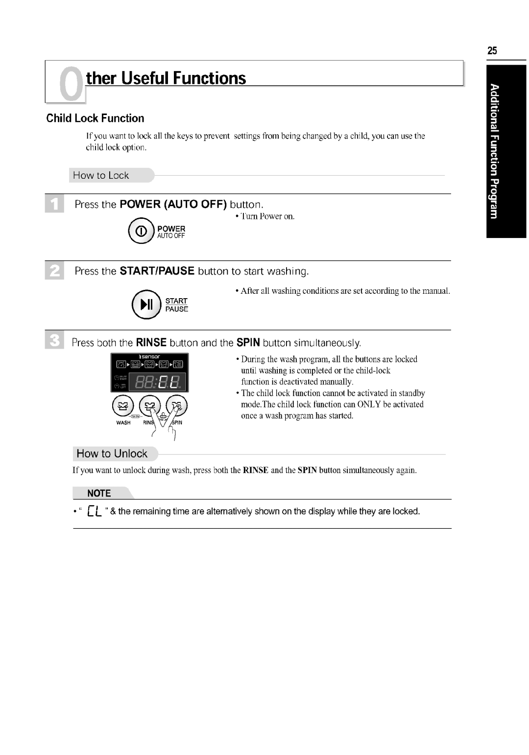 LG Electronics WT-H550 manual 