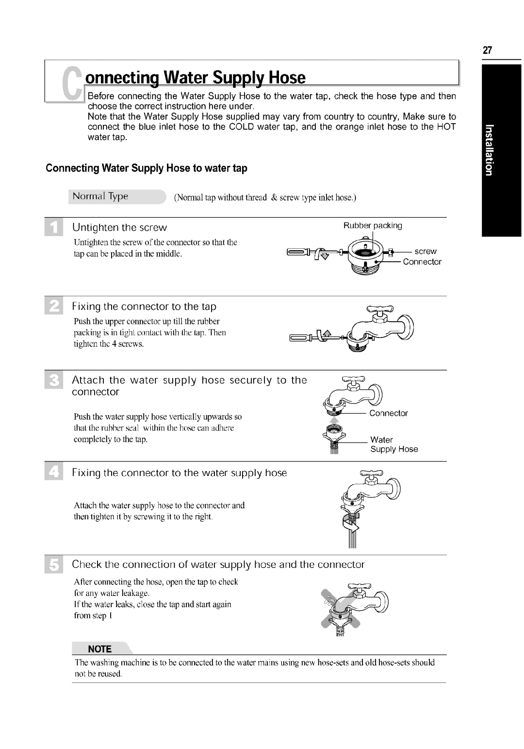 LG Electronics WT-H550 manual 