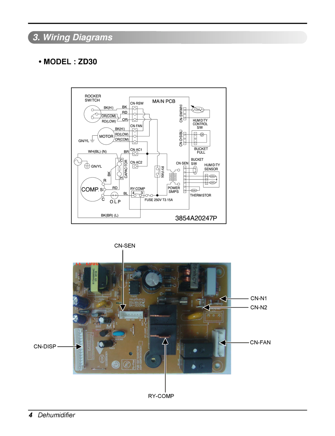 LG Electronics ZD30 service manual Wiring Diagrams 