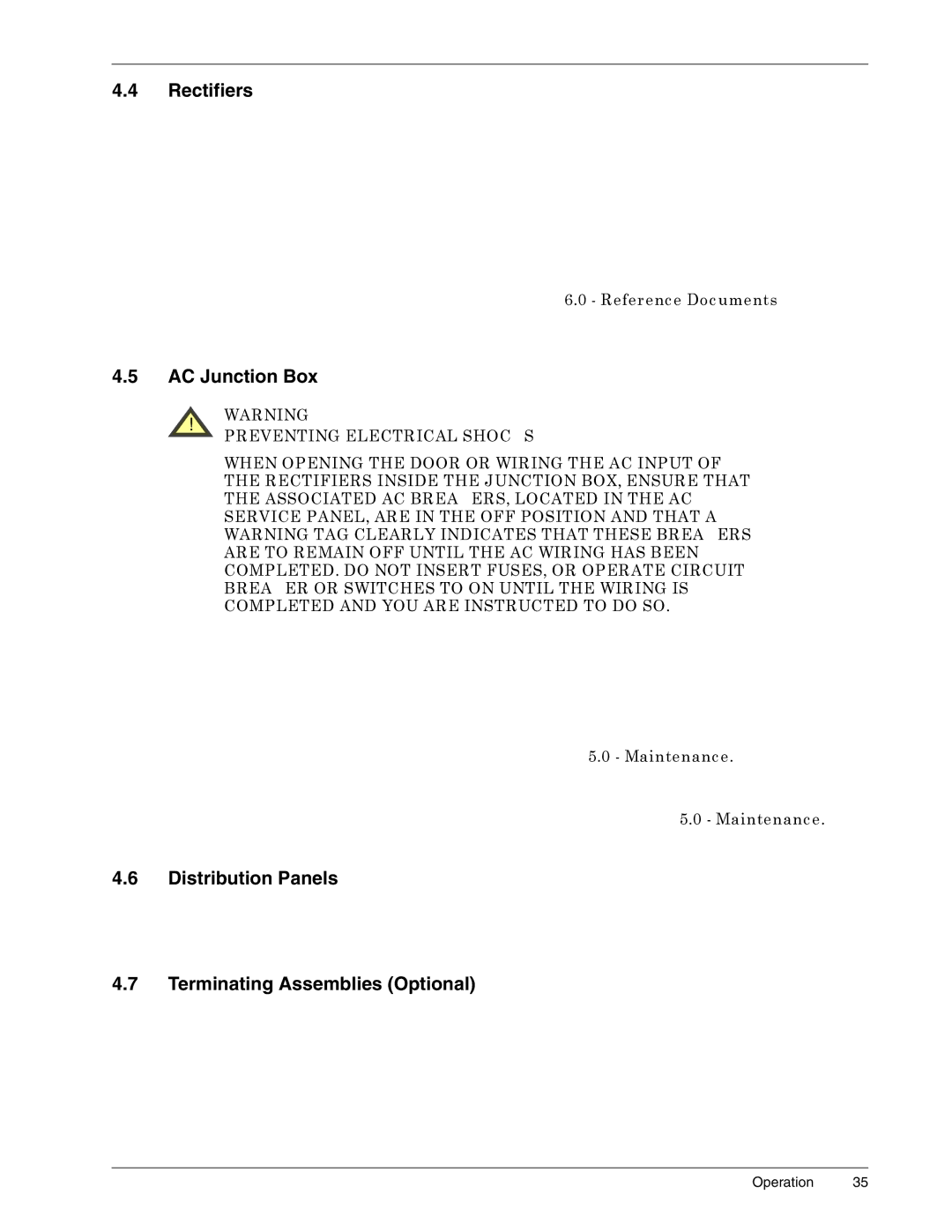 Liebert 4000, 3000, 6000 A, 1500 user manual Rectifiers 