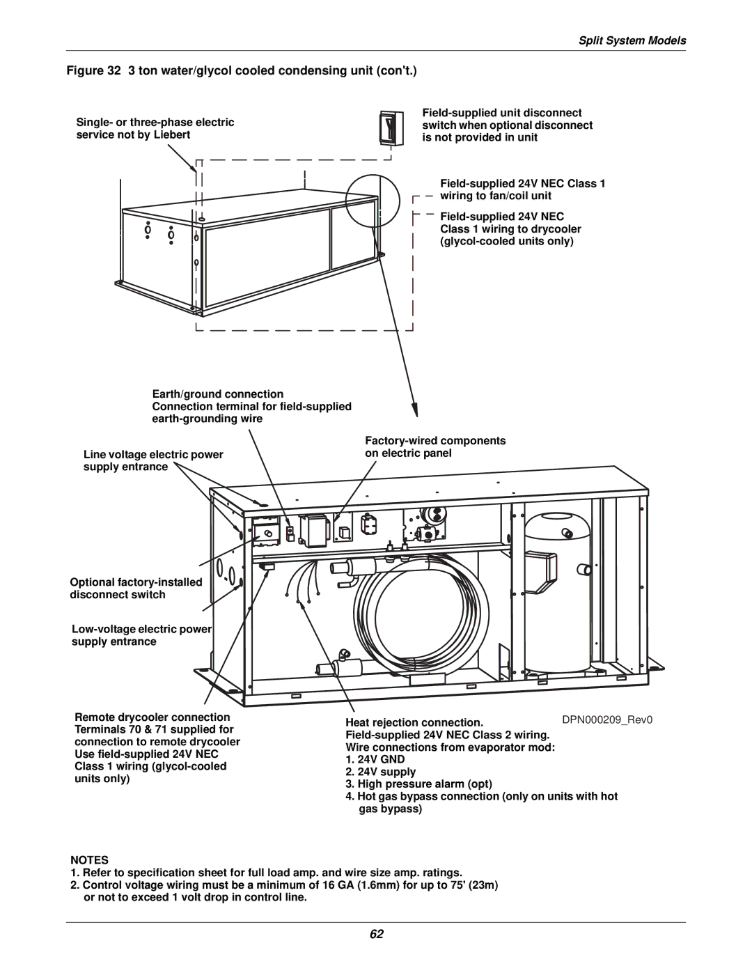 Liebert 3000 installation manual DPN000209Rev0 