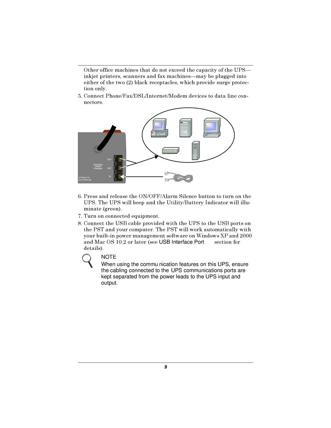 Liebert 350-500 VA user manual To Bottom for ionary Markings 