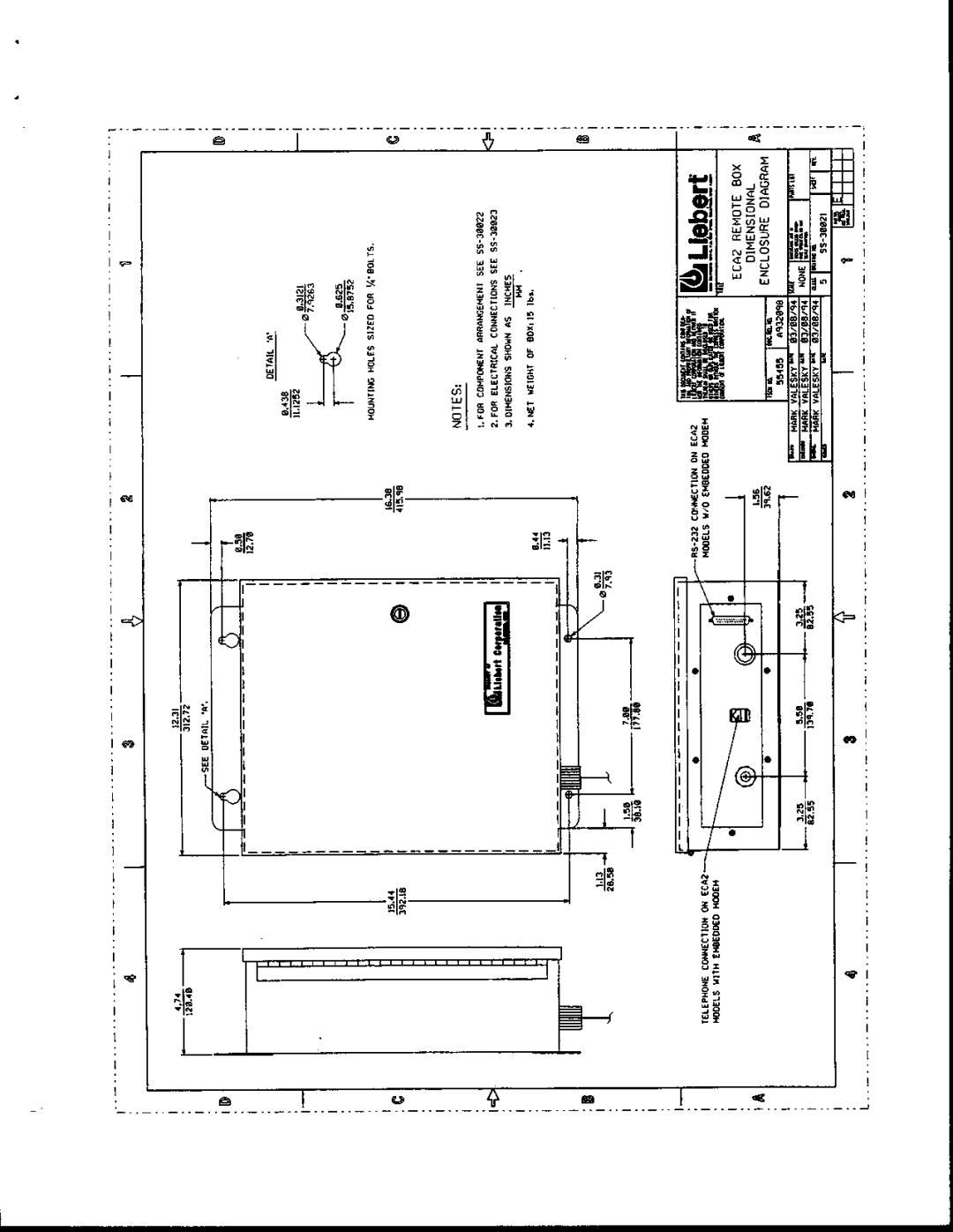 Liebert ECA2 manual 