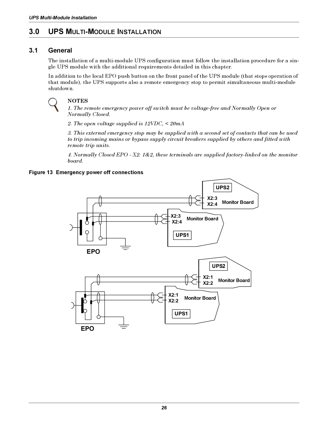 Liebert NX UPS System user manual General, X23 X24 Monitor Board, X21, X22 