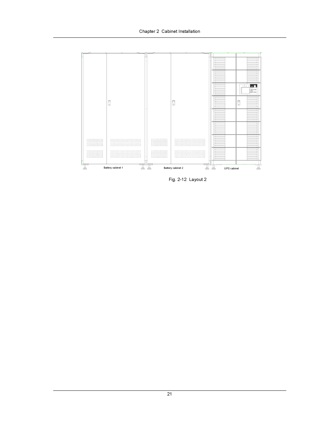 Liebert UPS System user manual Layout 