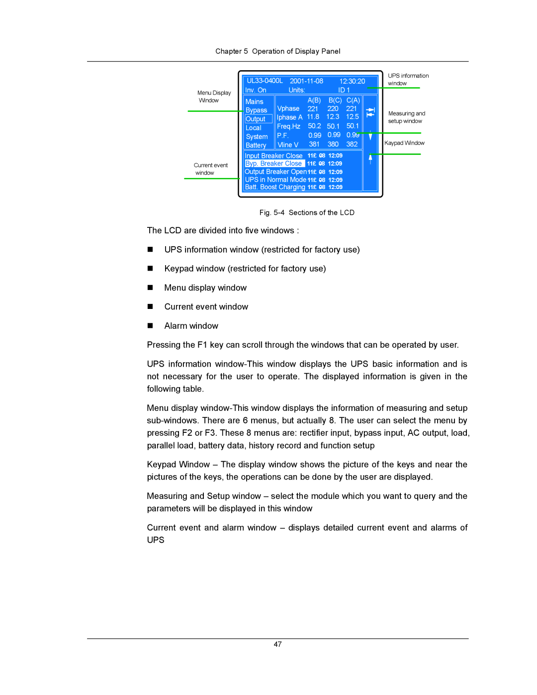 Liebert UPS System user manual UL33-0400L 123020 